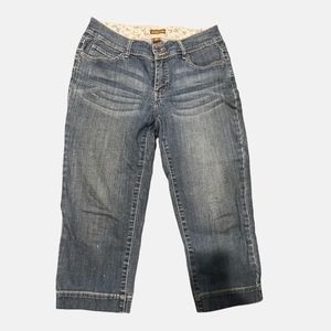 St John's Bay Capri Jeans Size 6